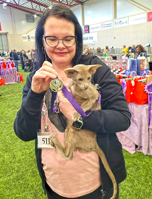 Mia och Rory och nomineringsmedaljen